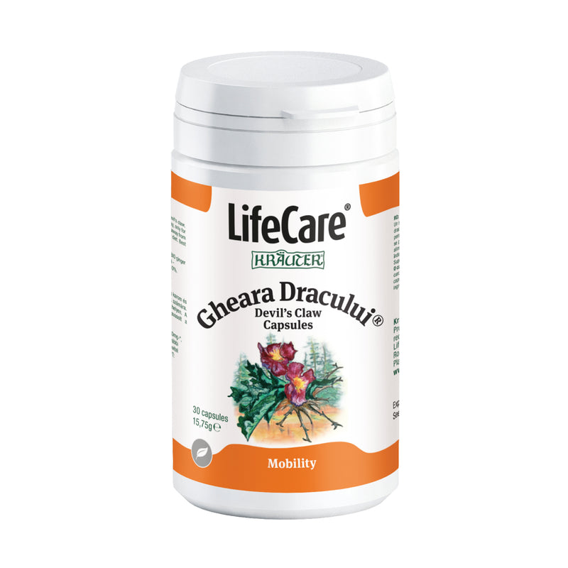 Capsules for muscles, the devil's claw
